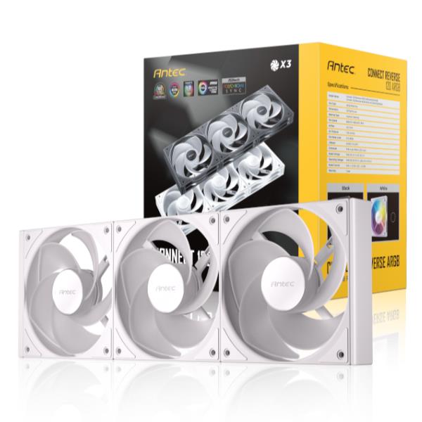 Antec C120R ARGB WHITE 3PK REVERSE